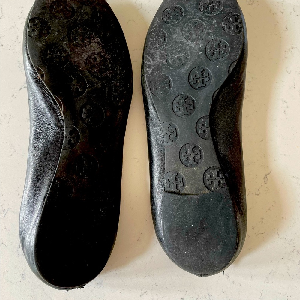 Tory Burch mini travel ballet flats - Picture 3 of 3